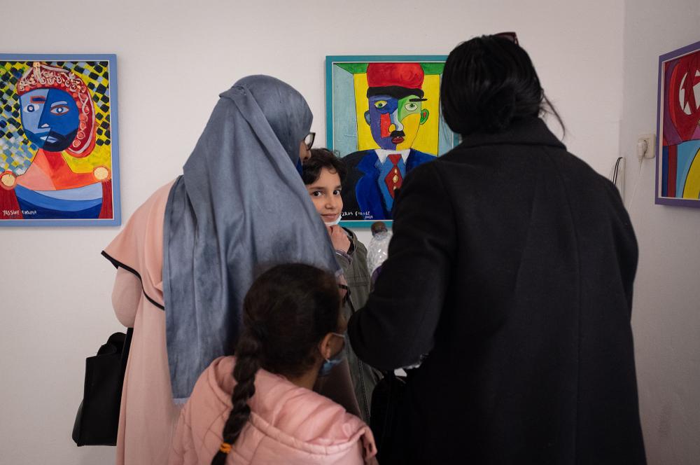 Exposition "L'Histoire en couleurs", avril 2021