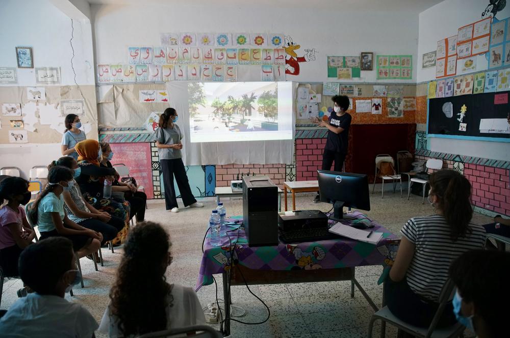 Qismi al Ahla - école Borj Cedria 2 - Borj Cedria, 2021