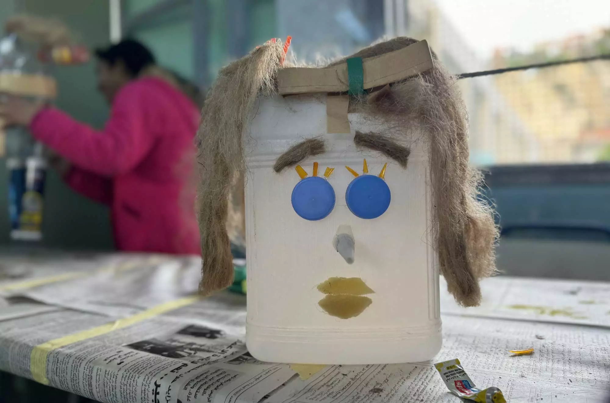 Présentation de l'Atelier de Recyclage à l'École Hay Hlel 2