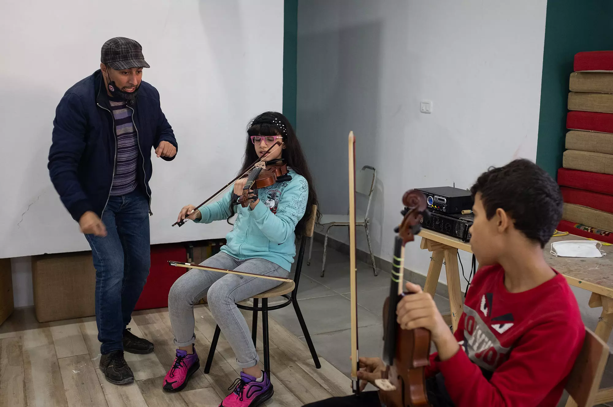 Atelier de violon avec Adw'Art