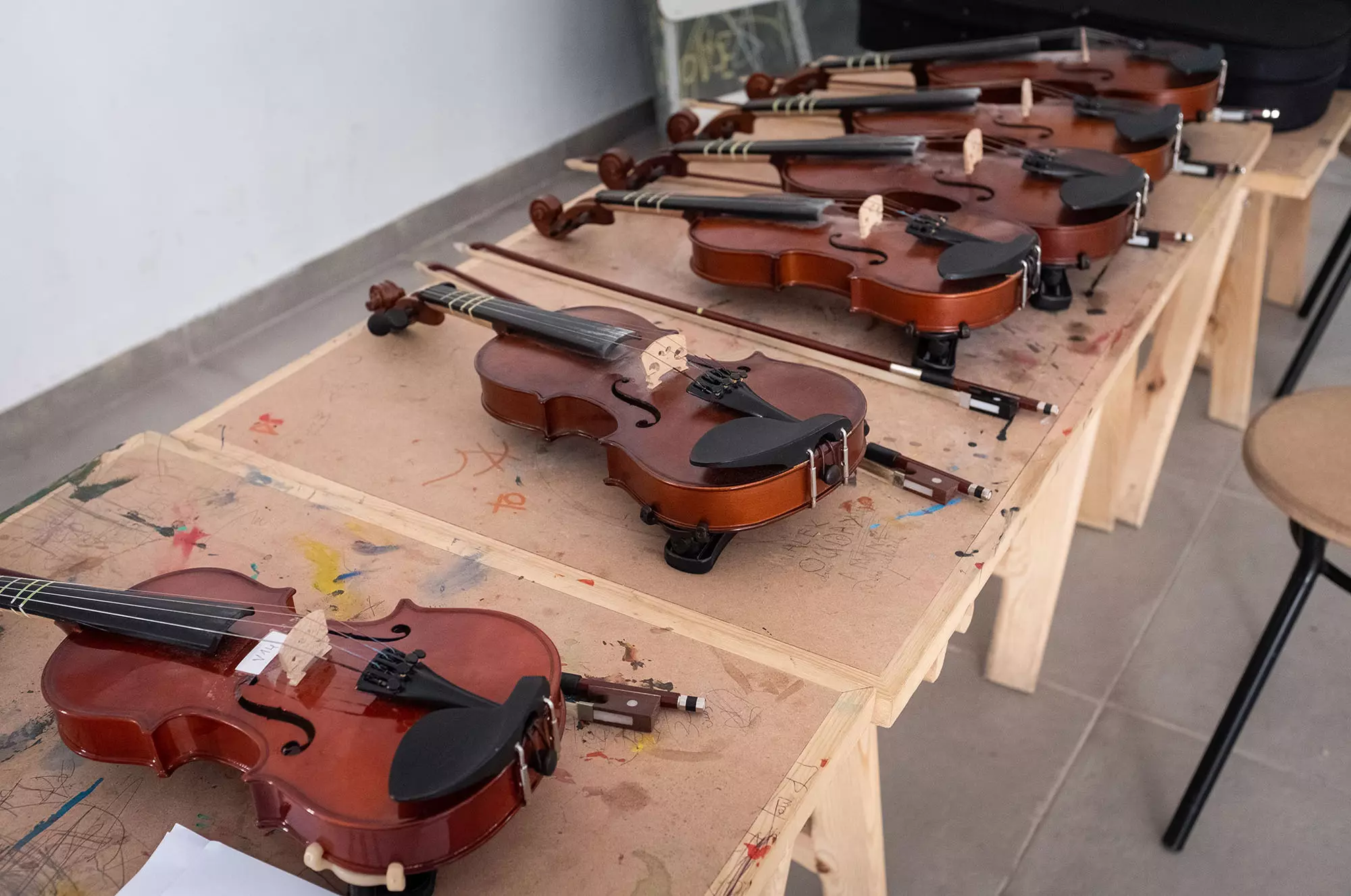 Atelier de violon avec Adw'Art