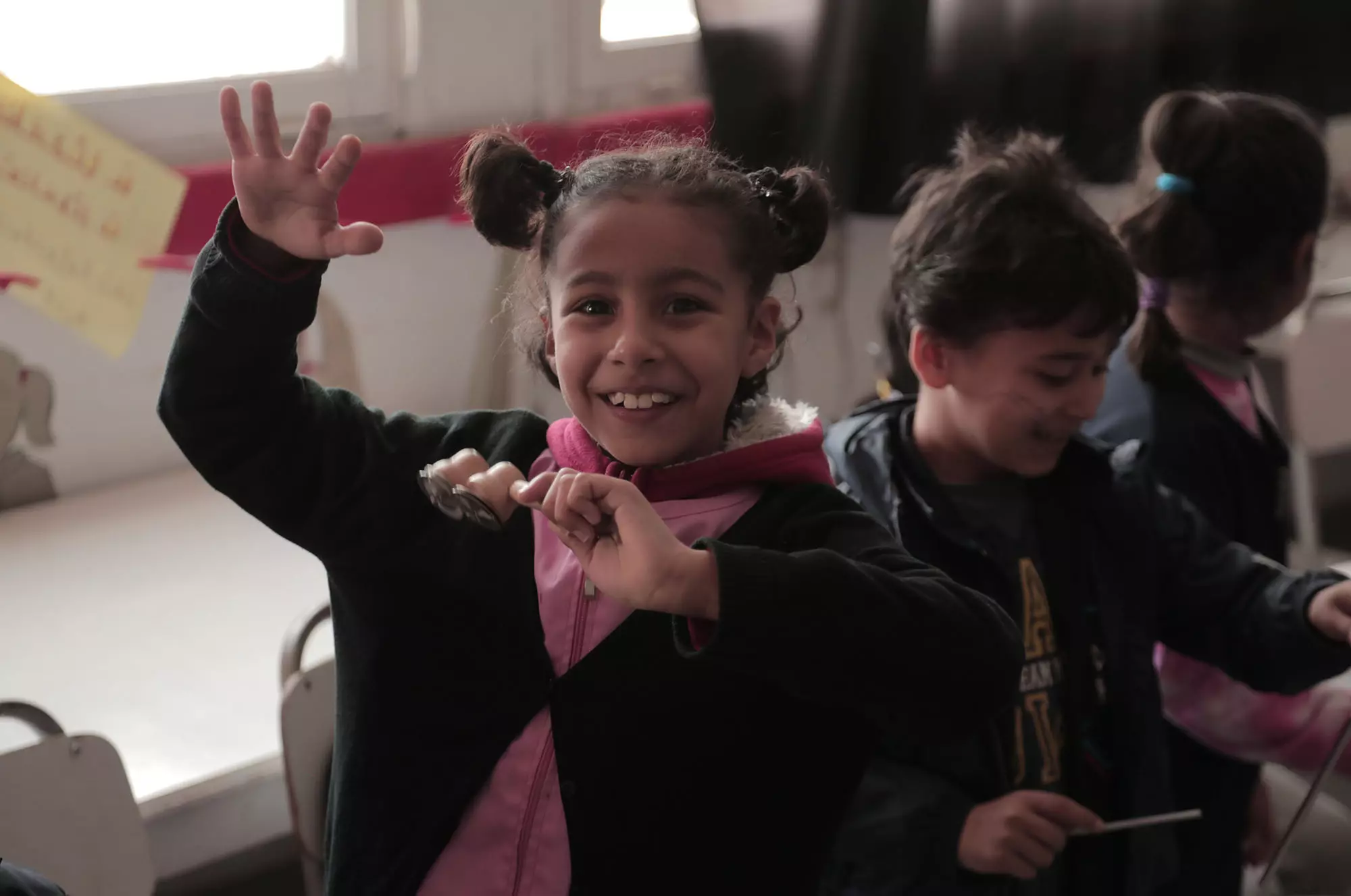 Atelier d'éveil musical par Iqadh avec les enfants de l'école de la Hafsia- médina de Tunis, 2021-2023
