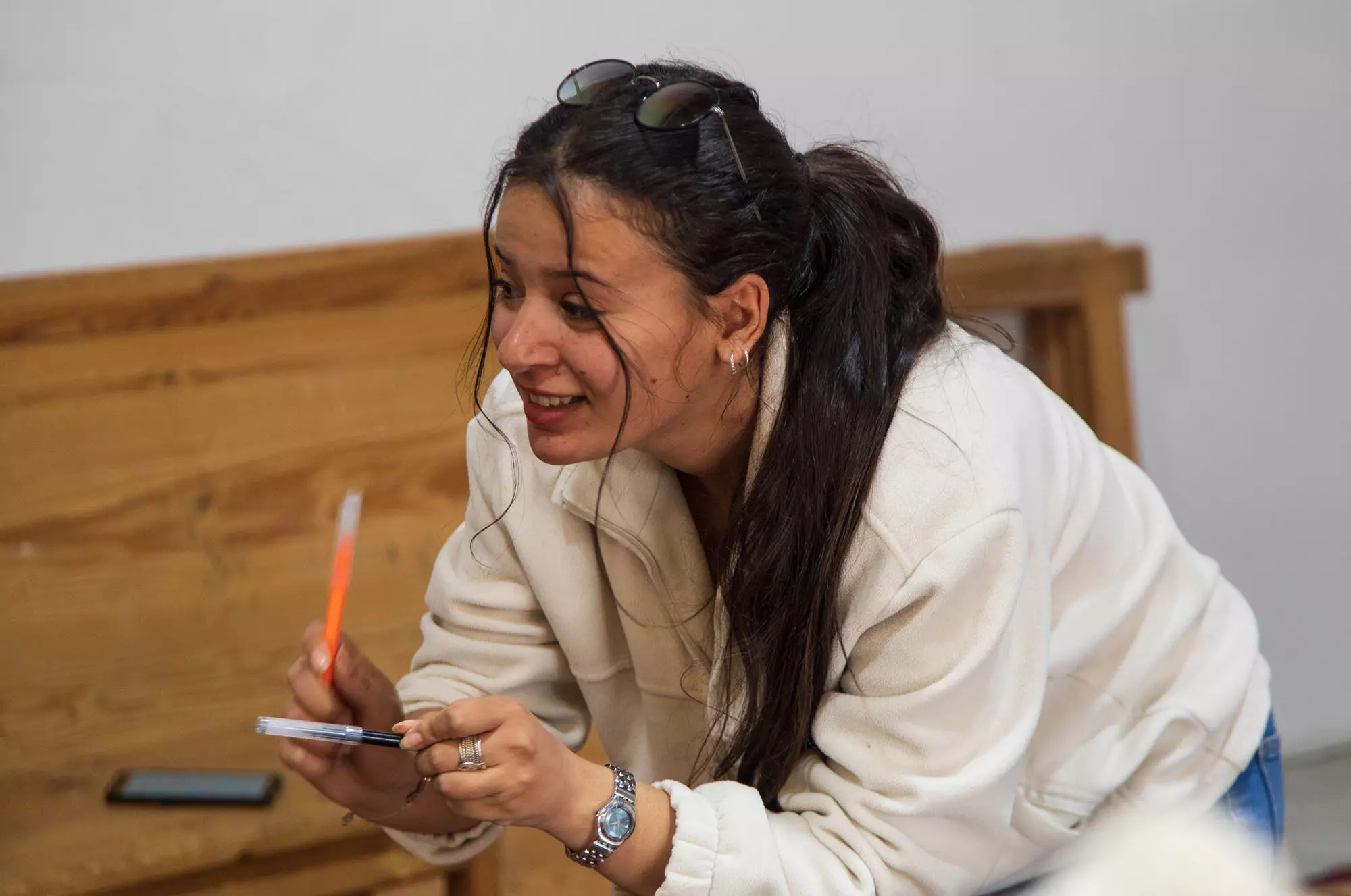  Musical awakening winter camp workshop by Sourour Tissaoui, L'Art Rue, march 2023.