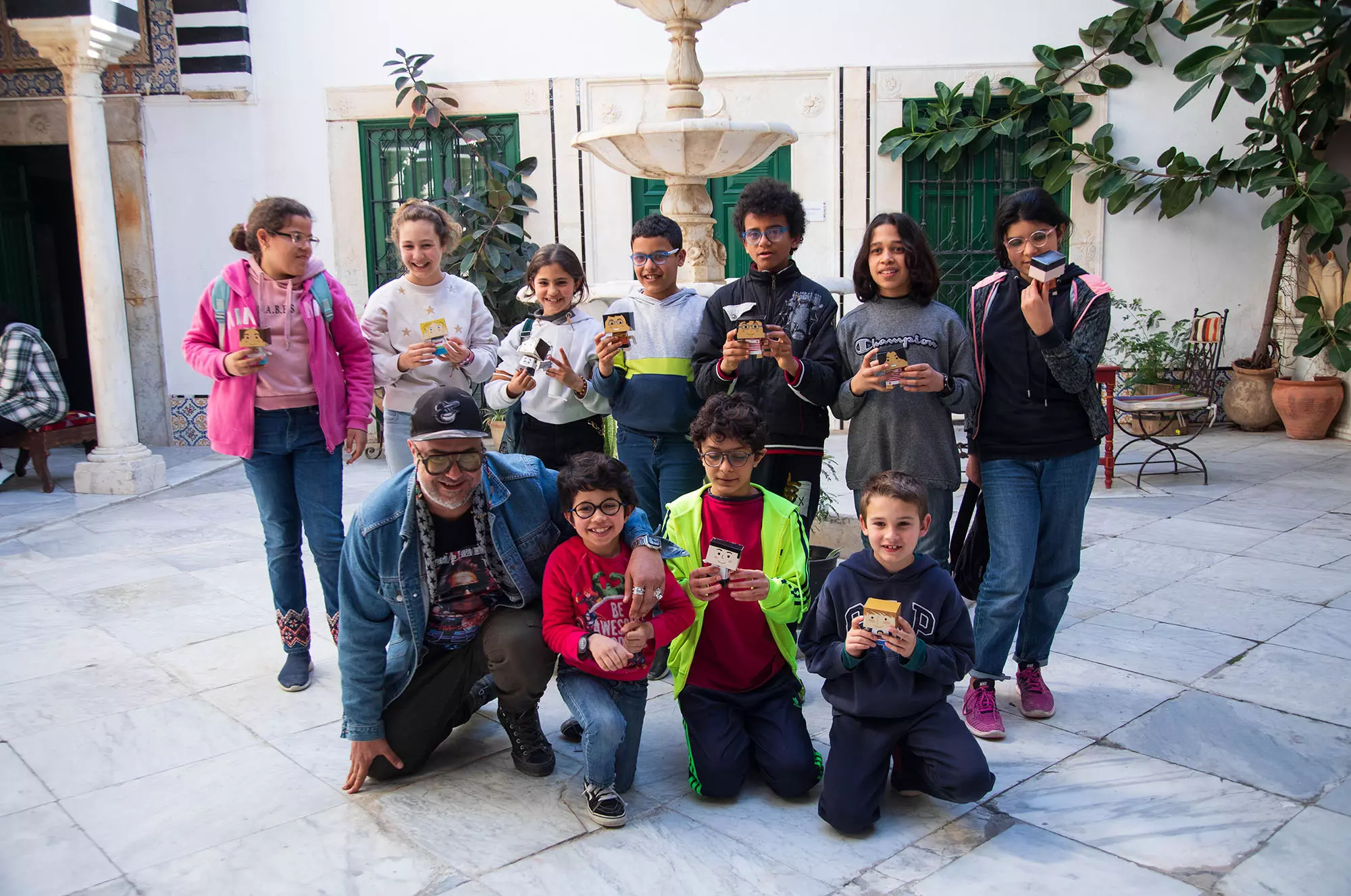 Video - stop motion workshop with Bridges of Creativity in the context of Art&Education programme - Winter Camp, March 2023 at L'Art Rue.