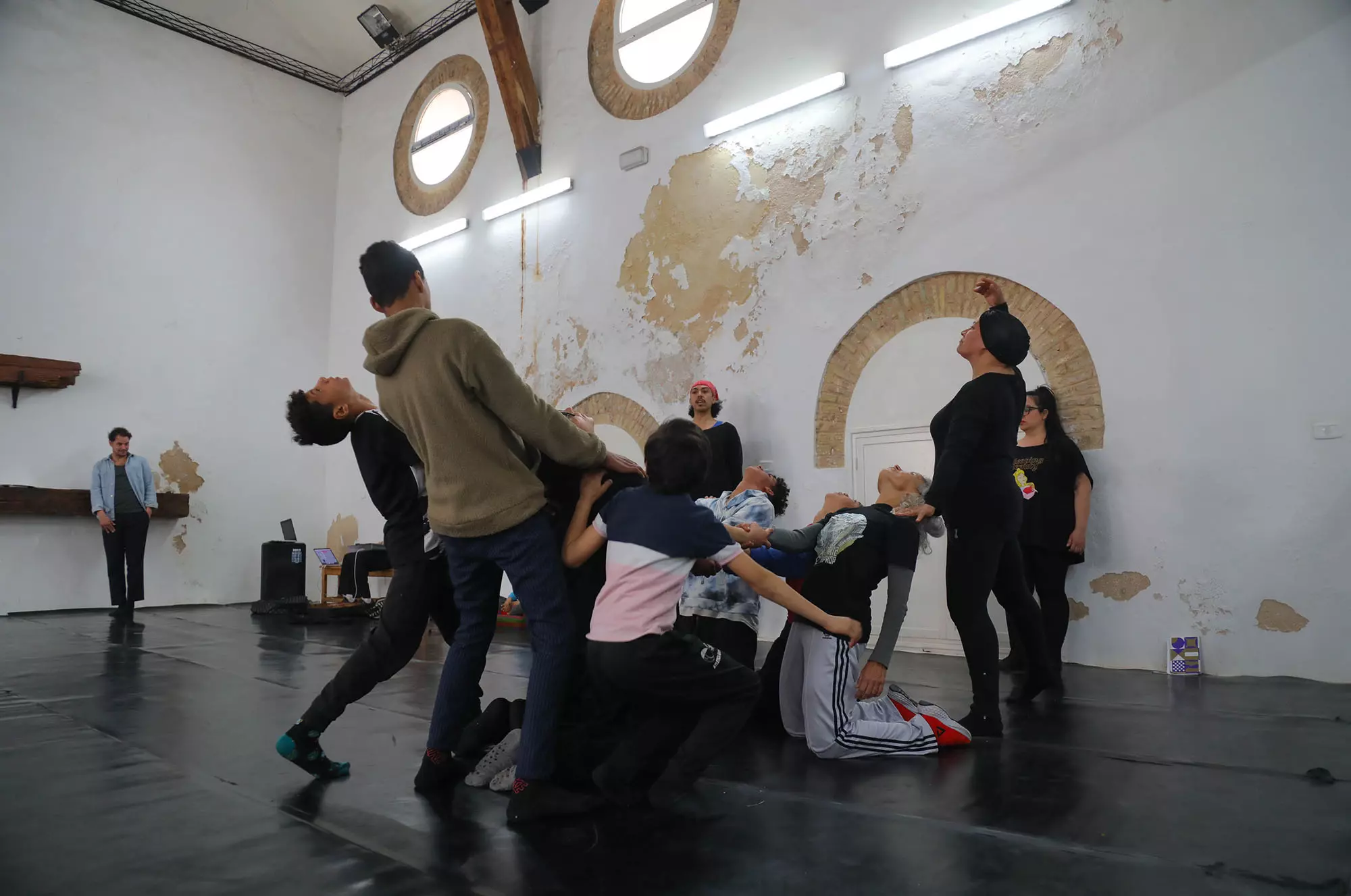 Andrew Graham's dance residency 2022-2023 at L'Art Rue - medina of Tunis, 2022