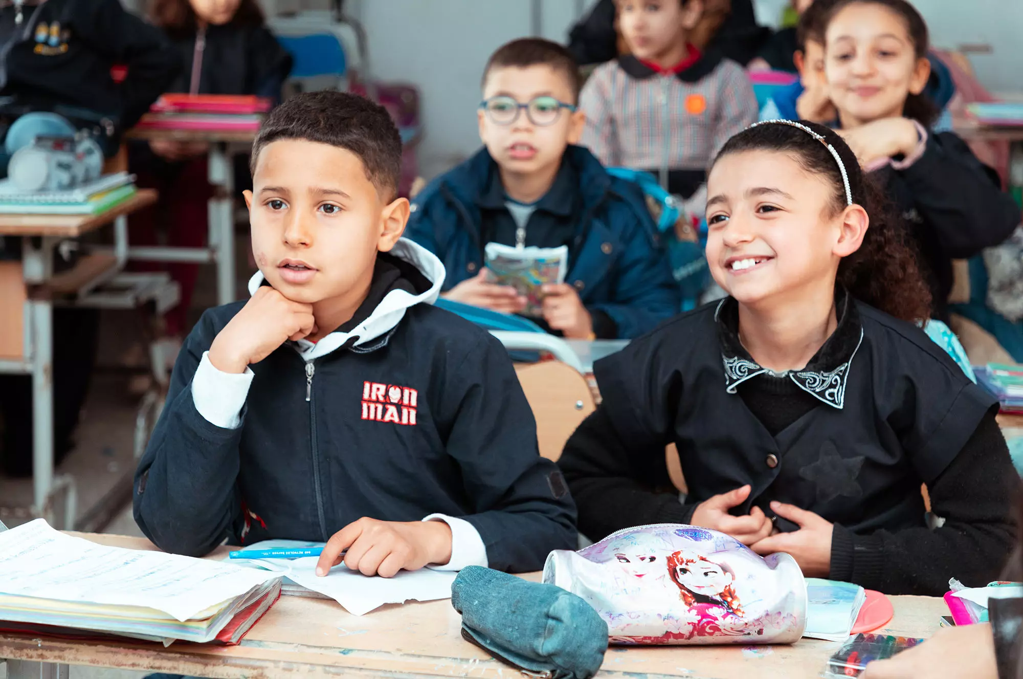 Qismi al Ahla, école primaire Alhidaya - Gabès, atelier de conception, 2022-2023