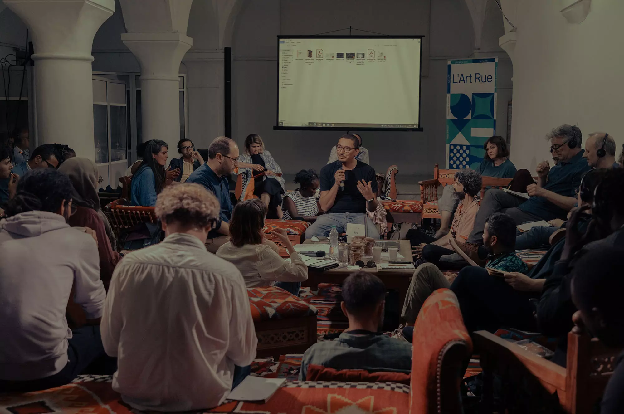 TURN2 Lab#3, May 2023 at L'Art Rue, medina of Tunis.