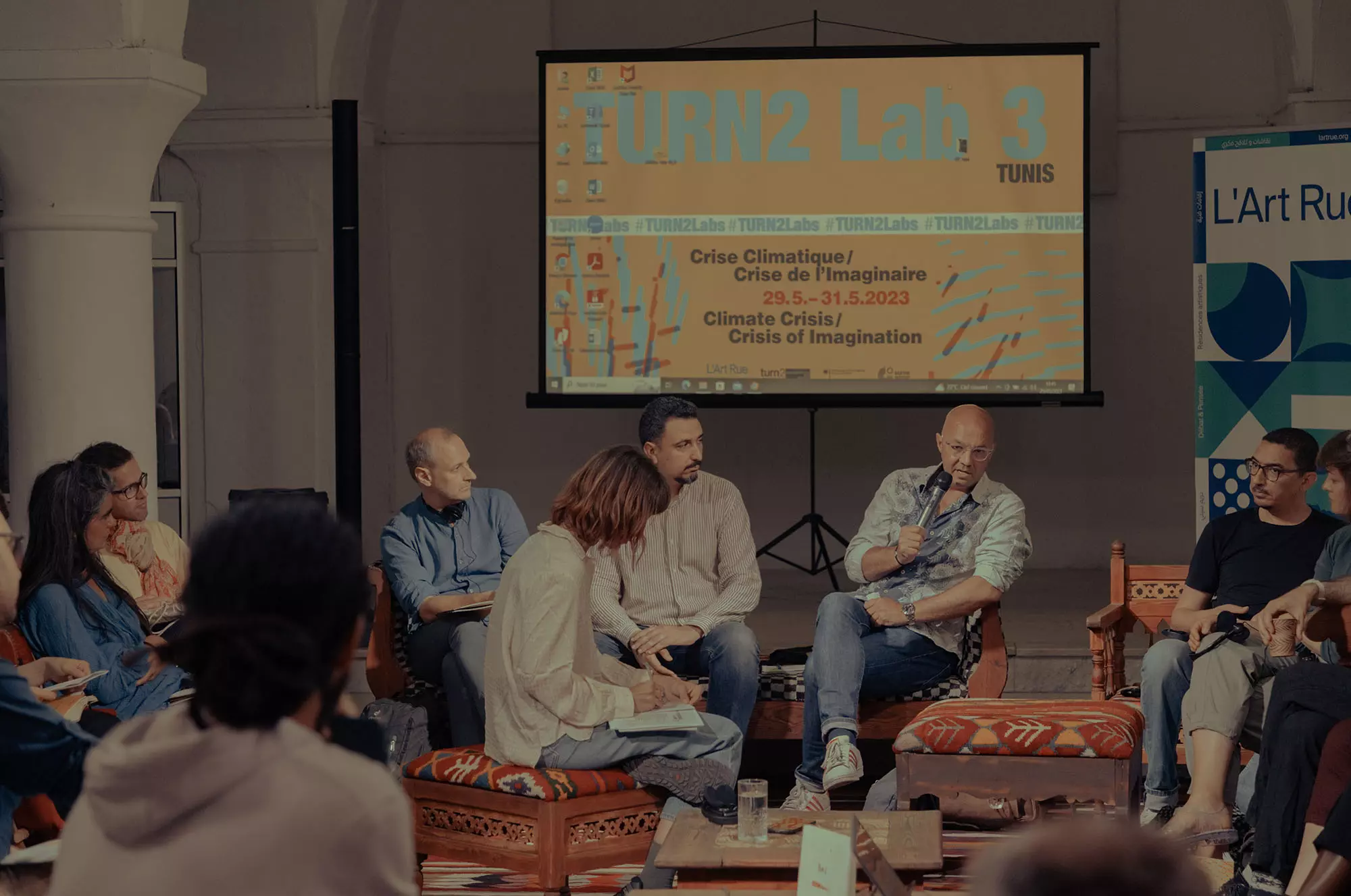 TURN2 Lab#3, May 2023 at L'Art Rue, medina of Tunis.
