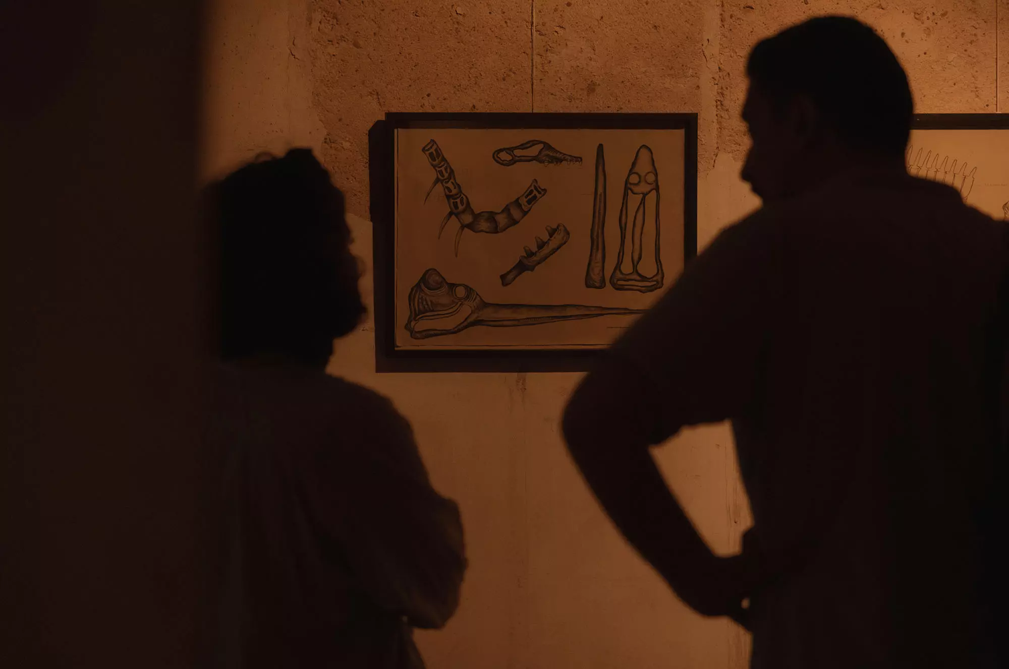 "Cluster of Matter" exhibition by Bochra Taboubi at the El Attarine barracks, Tunis, May 2023