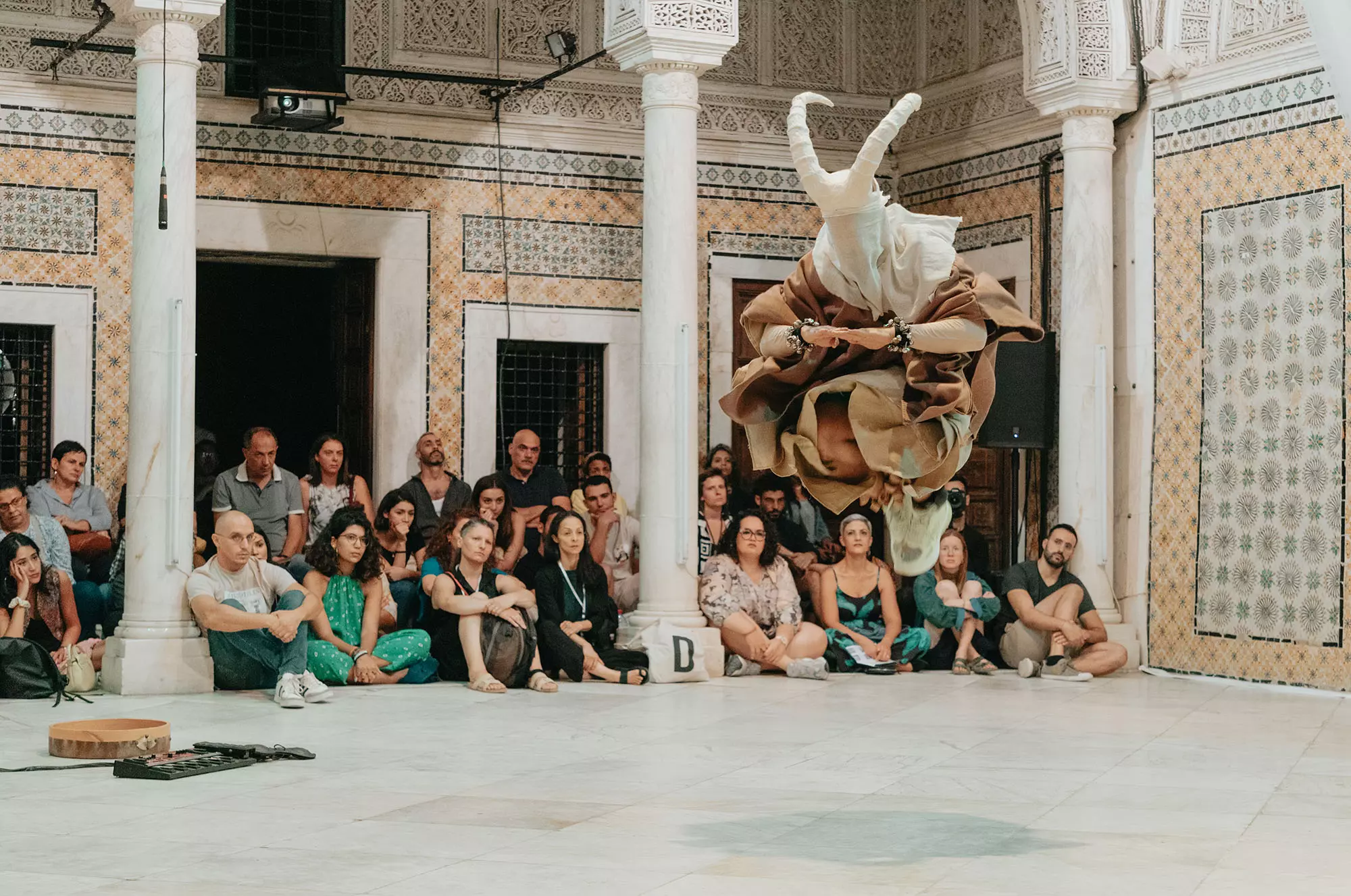Atlas/The Mountain by Radouan Mriziga, Creations, Dream City Festival 2023, Tunis.