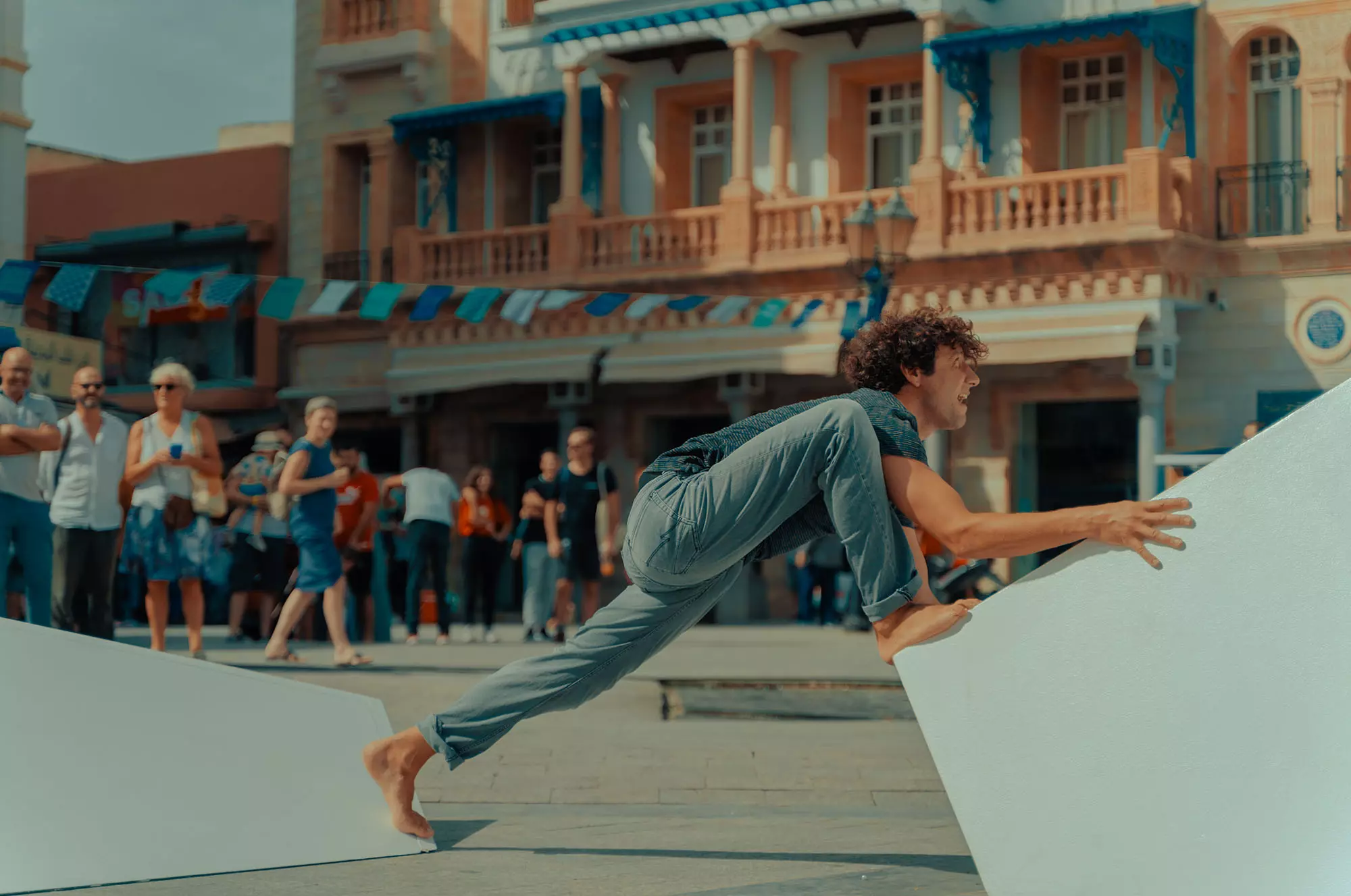Floe par Jean Baptiste André, Dream guests, Festival Dream City, Tunis, 2023.