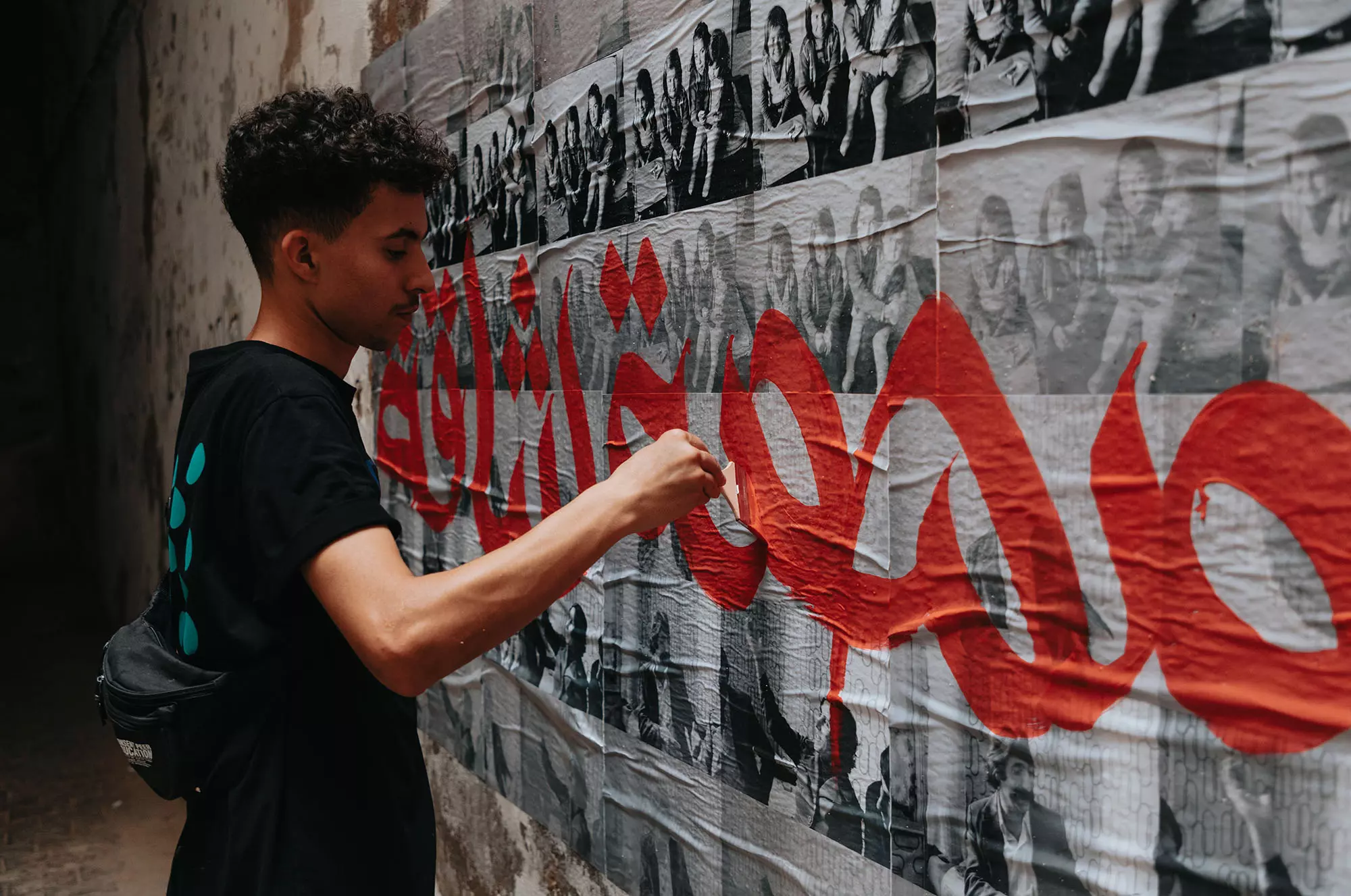 Exile Is A Hard Job by Nil Yalter, Dream projects, Dream City Festival 2023, Tunis.