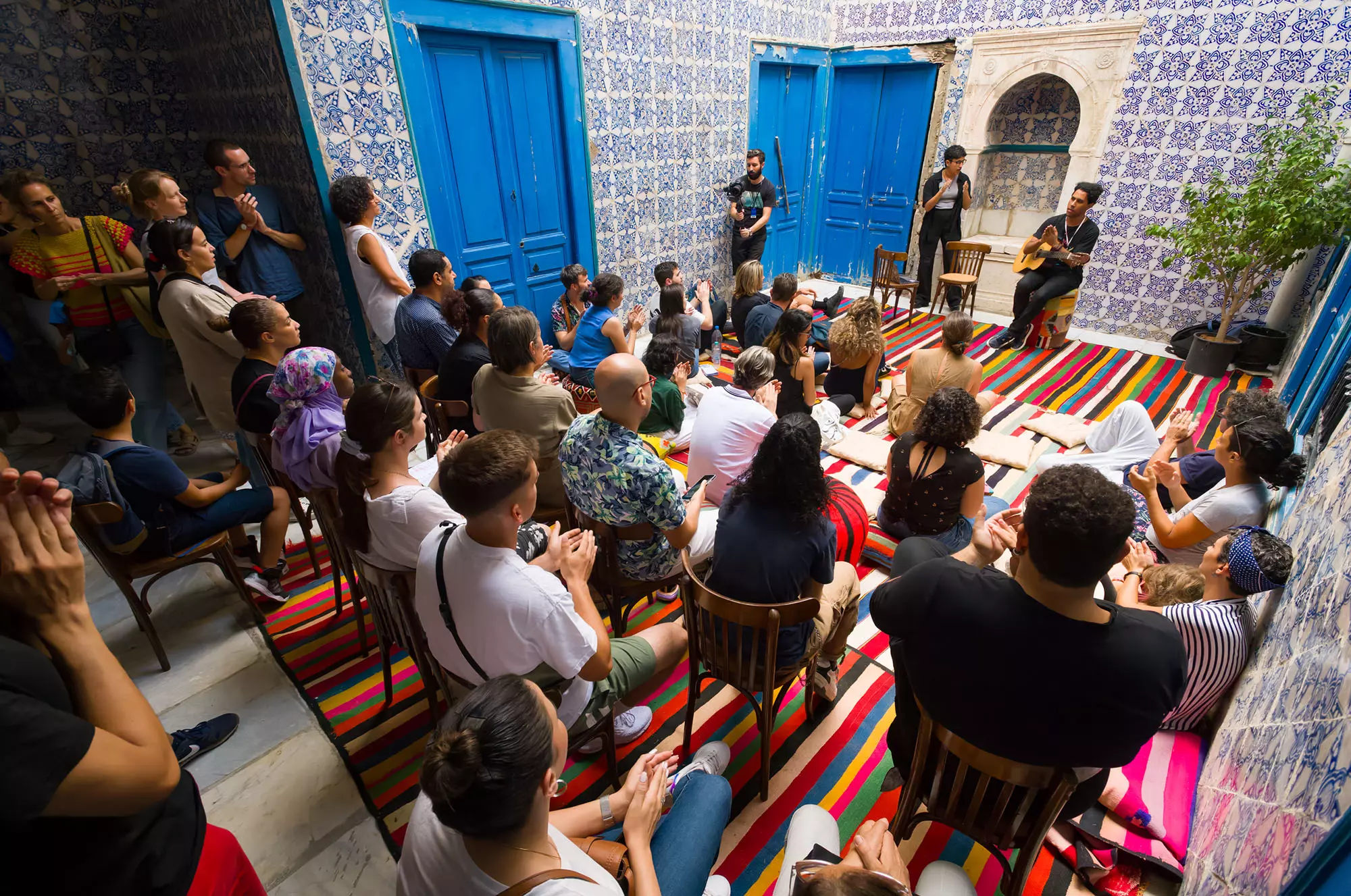 Les cartes de la dignité de Leyla Dakhli et collectif DREAM, Récital, Créations, Festival Dream City 2023, Tunis.