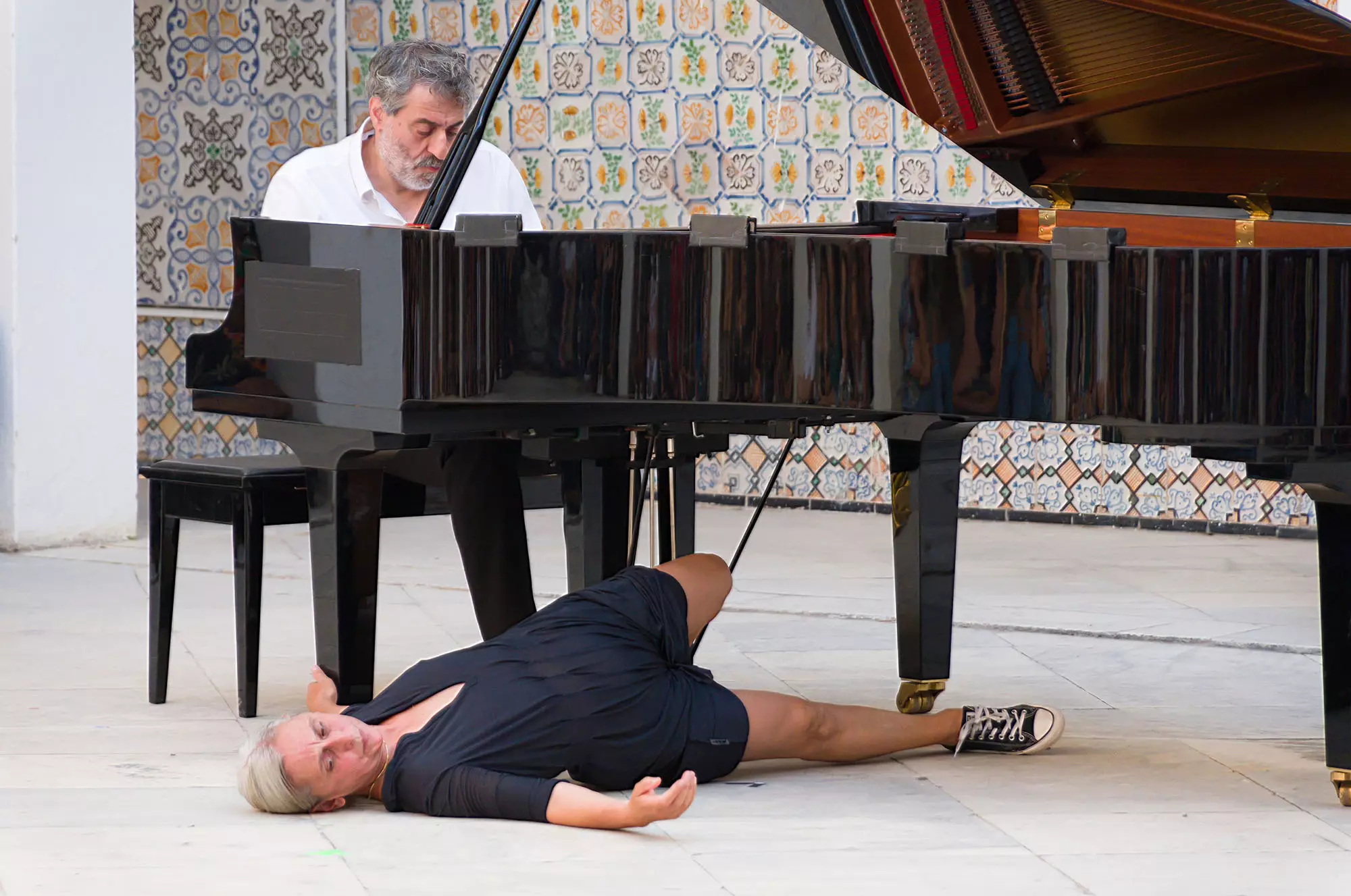 Les Variations Goldberg, BWV 988 de Anne Teresa De Keersmaeker et Alain Franco/Rosas, Dream Guests, Festival Dream City, Tunis, 2023.