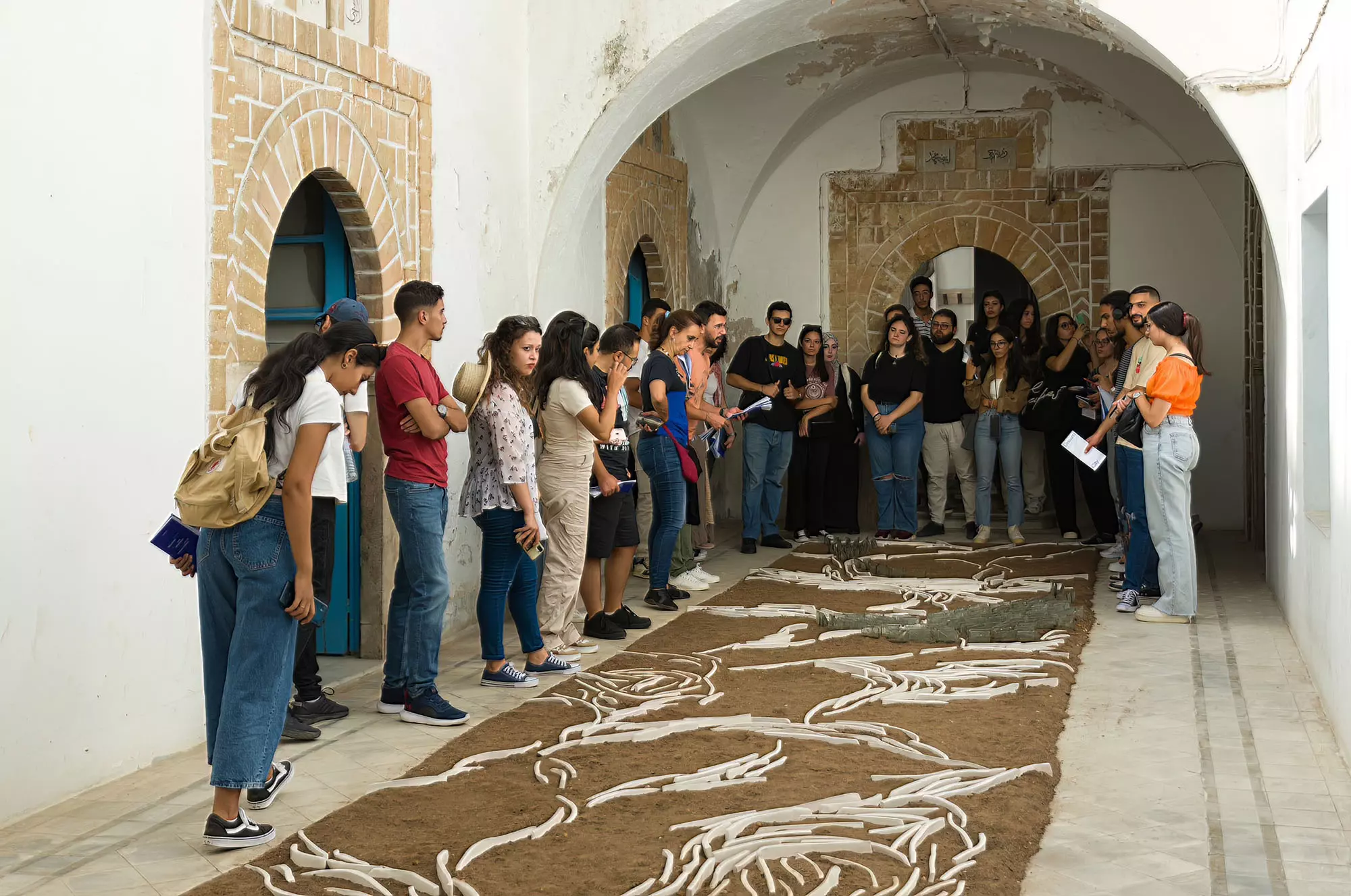 Où s’arrêtent les routes et commence l’écriture ?, Dream projects, Festival Dream City, Tunis, 2023.
