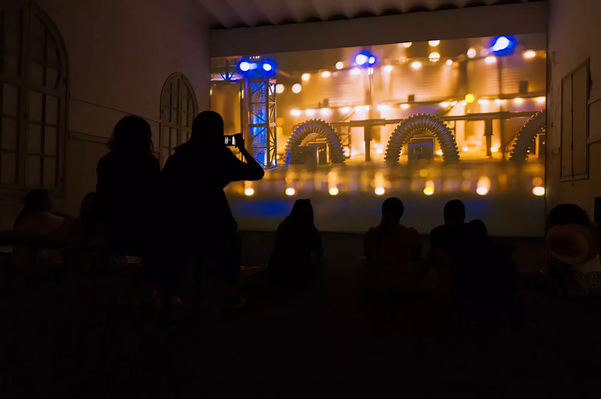Crude Eye de Monira Al Qadiri, Dream projects, Festival Dream City 2023, Tunis.