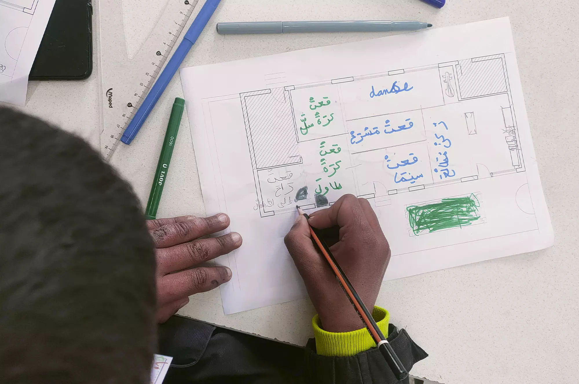 Chaker Primary School - Makther / Siliana, architectural design workshop, 2023