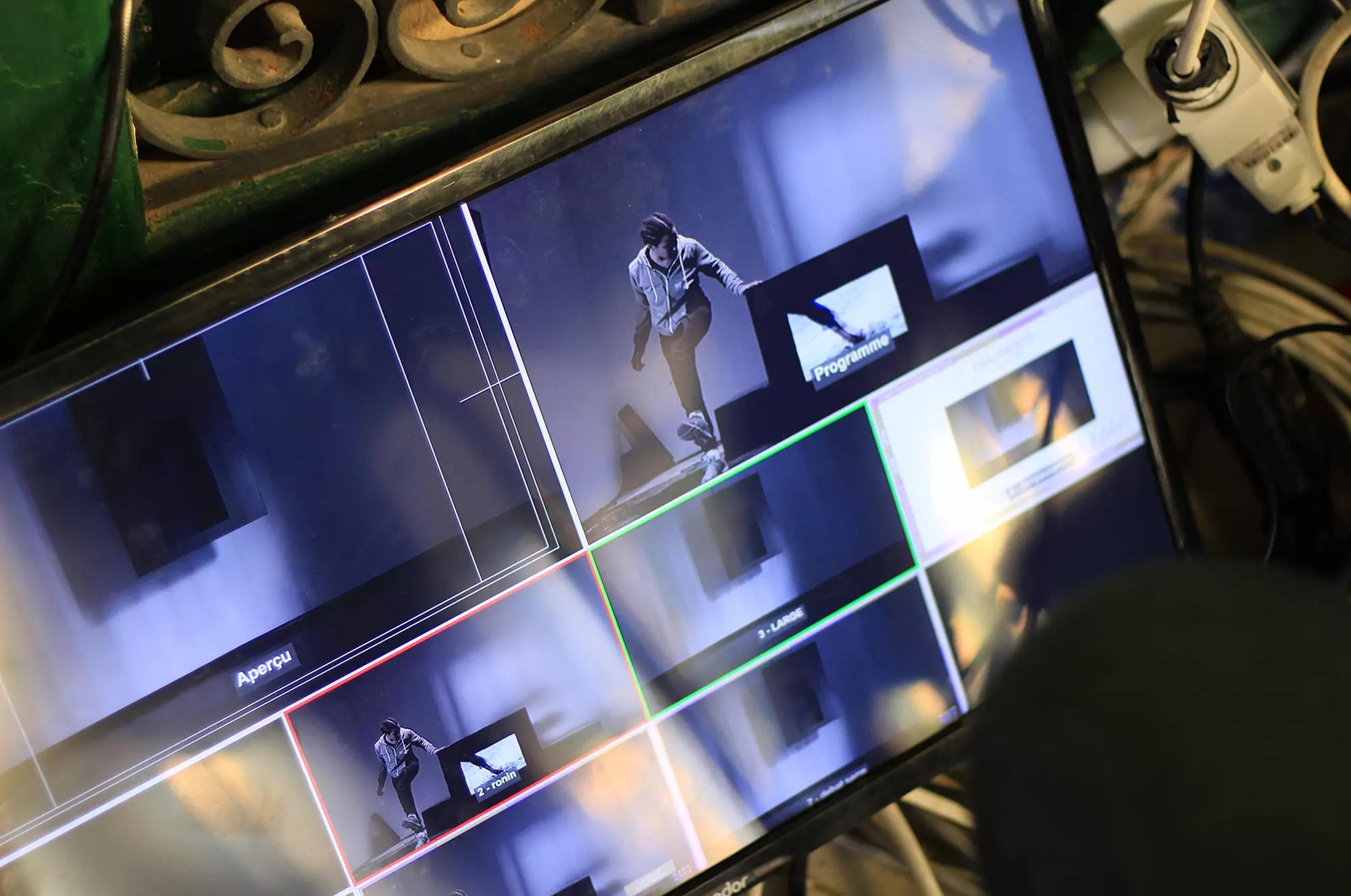 Behind the scenes of "Fragments" - Adaptation by Oumaima Bahri in DPDW Performance Room, 28.01.22