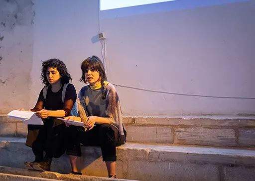 Areej Huniti et Eliza Goldox