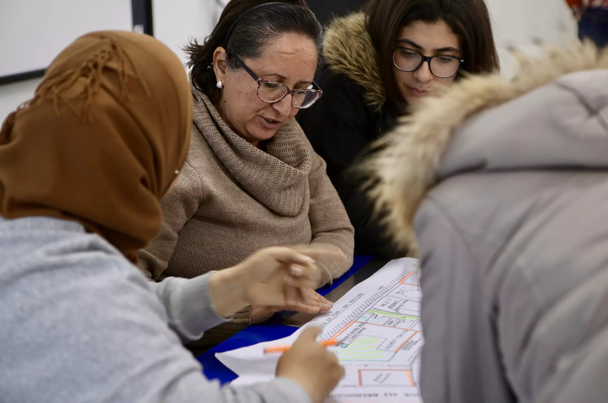 "Change your Classroom" at Bab Souika public primary school - Medina, Tunis 2016-2017