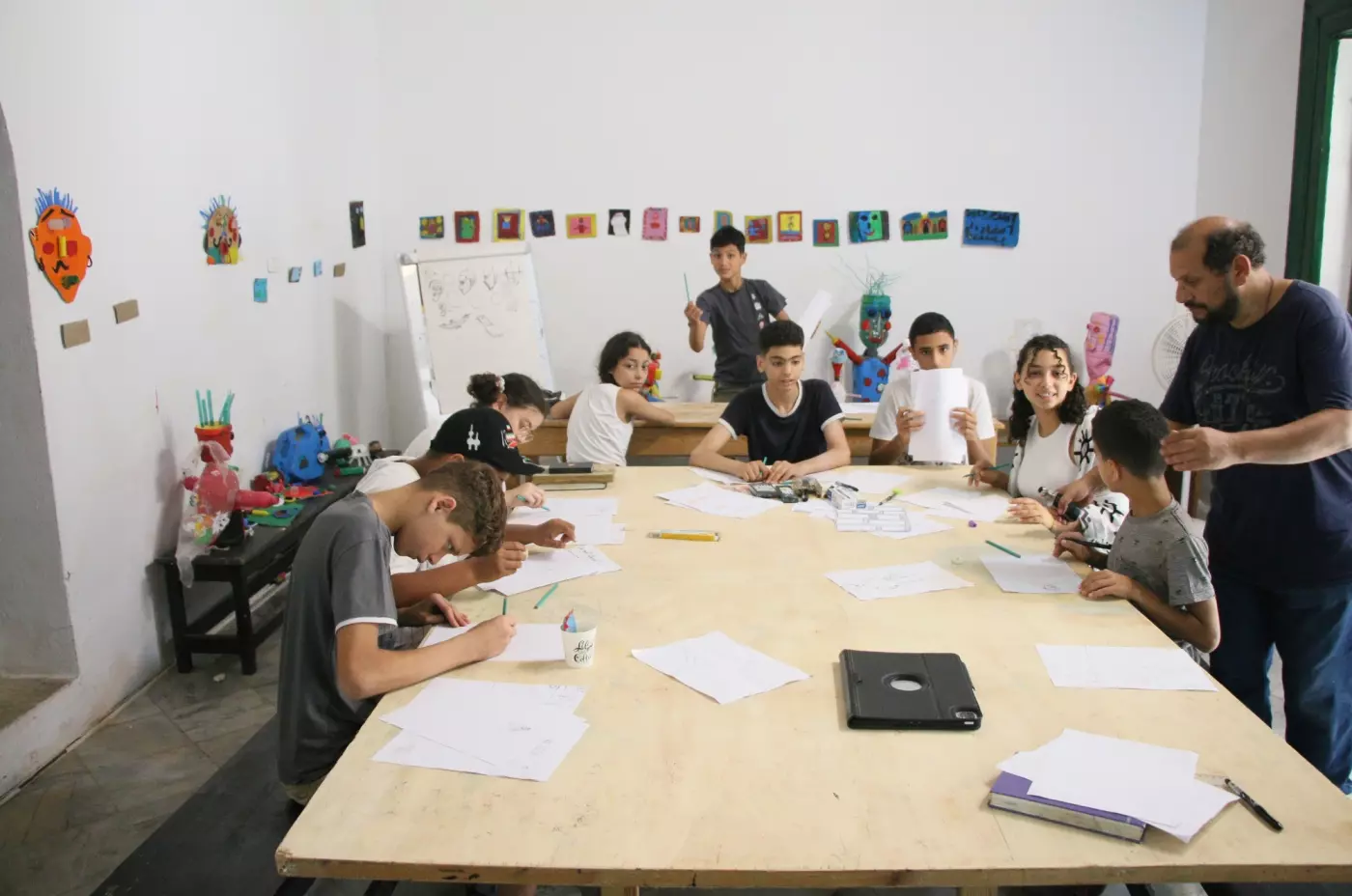 Atelier de bandes dessinées avec Seif Nechi - Summer Camp 2024