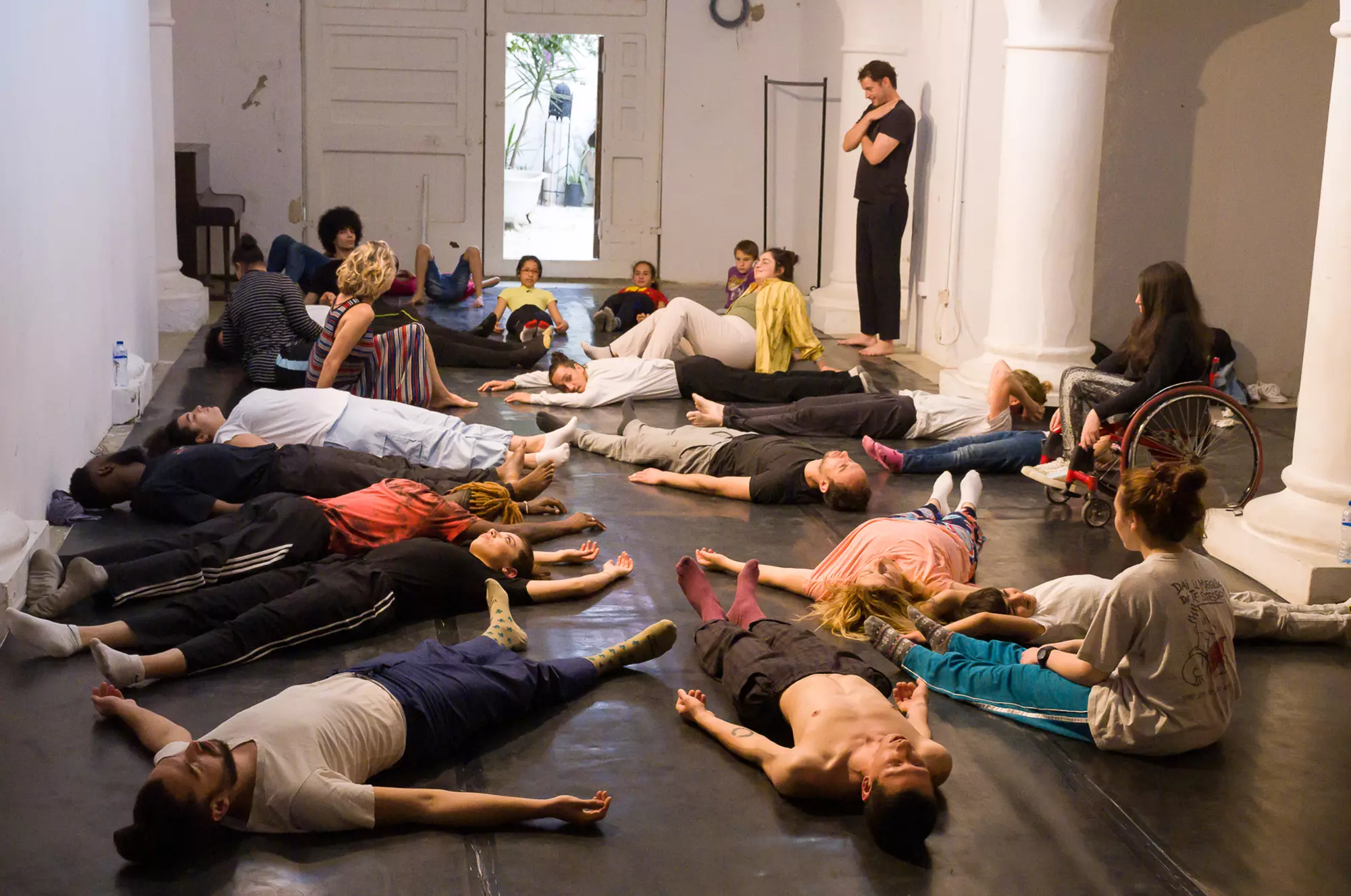 Andrew Graham's dance residency 2022-2023 at L'Art Rue - medina of Tunis, 2022
