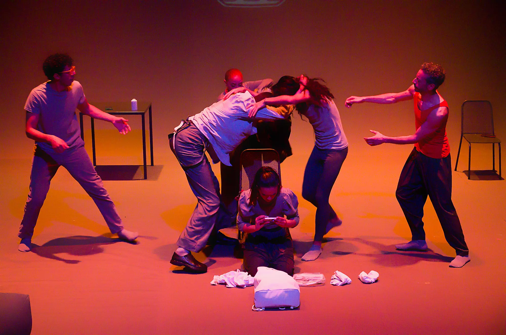 Show "Flagrant Délit" by Essia Jaïbi, June 2022