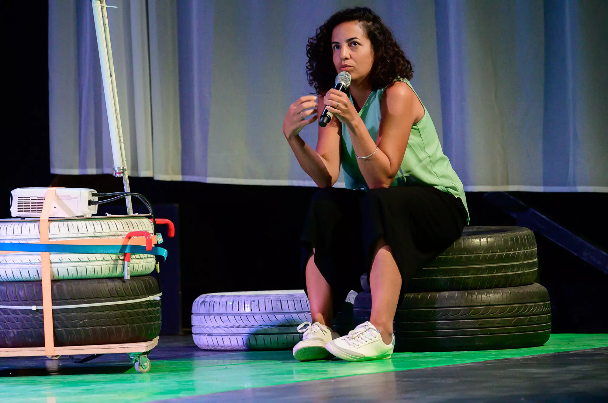 Behind your Eyeballs by Salma Said & Miriam Coretta Schulte, Festival Tashweesh, september 2022.