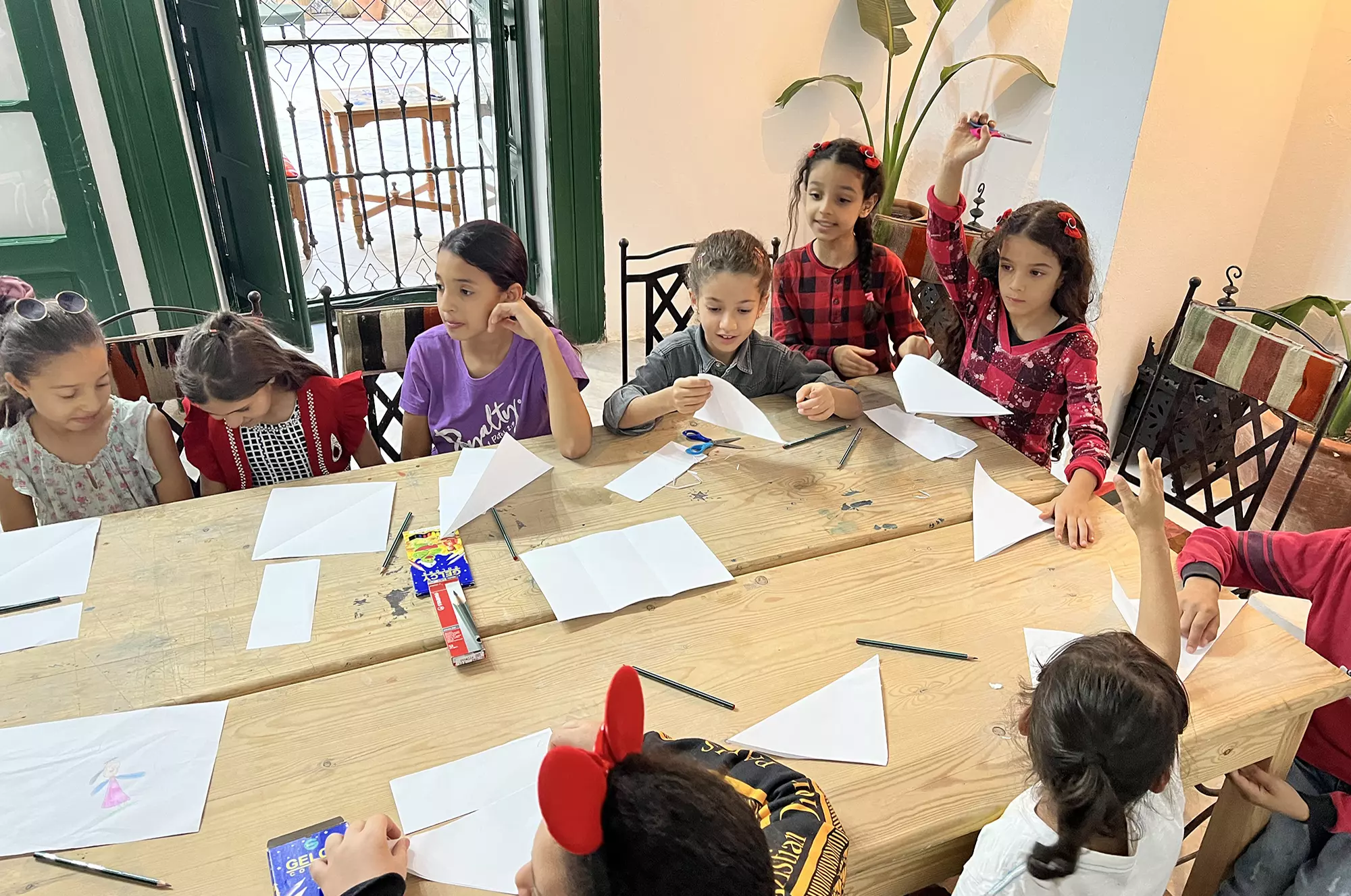 Atelier origami avec Noura Mzoughi