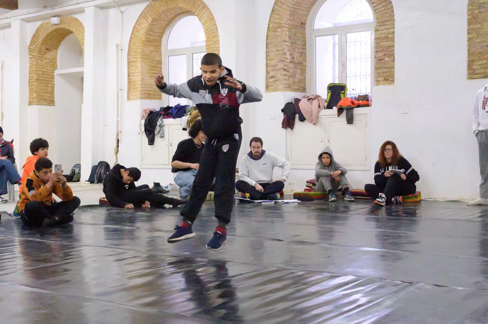 Résidence de danse d'Andrew Graham 2022-2023 au sein de L’Art Rue - médina de Tunis, 2023