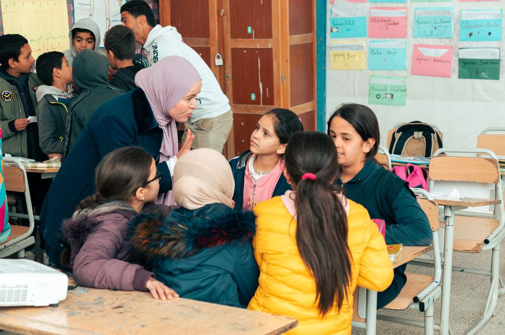 Qismi al Ahla, primary school Al Ahwech - Feriana / Kasserine, 2022-2023