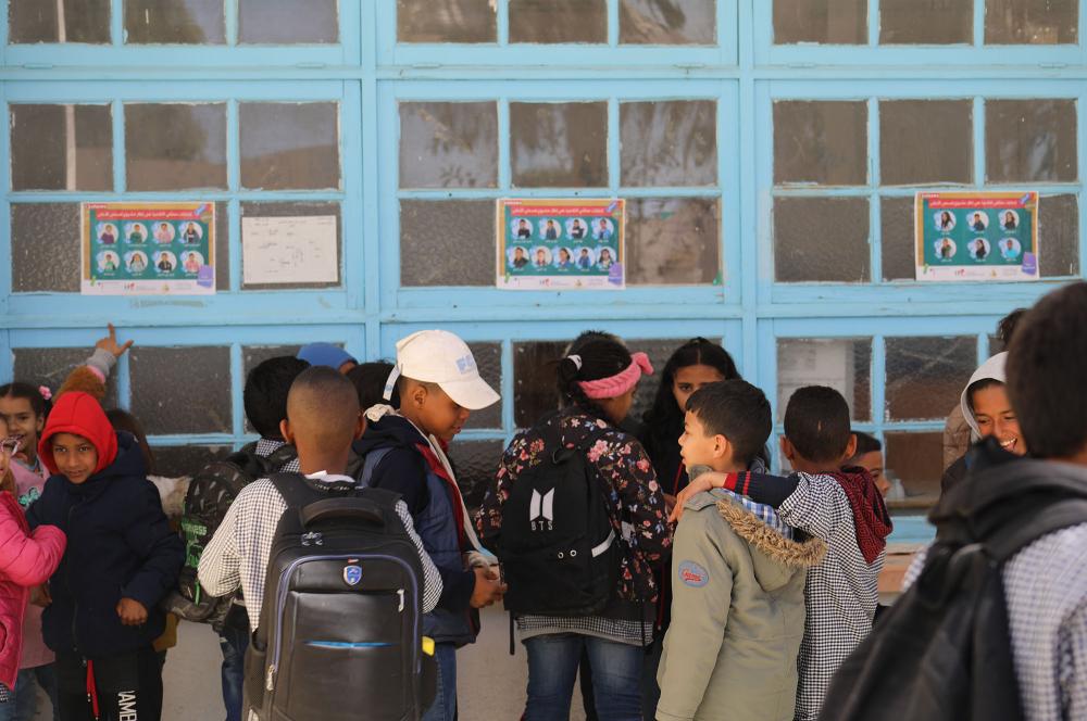 Qismi Al Ahla, école primaire dite avenue de la République – Kébili, atelier civiques et élections, 2022-2023