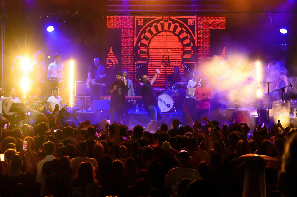 Erkez Hip Hop par le collectif DEBO, Dream concerts, Festival Dream City 2023, Tunis.