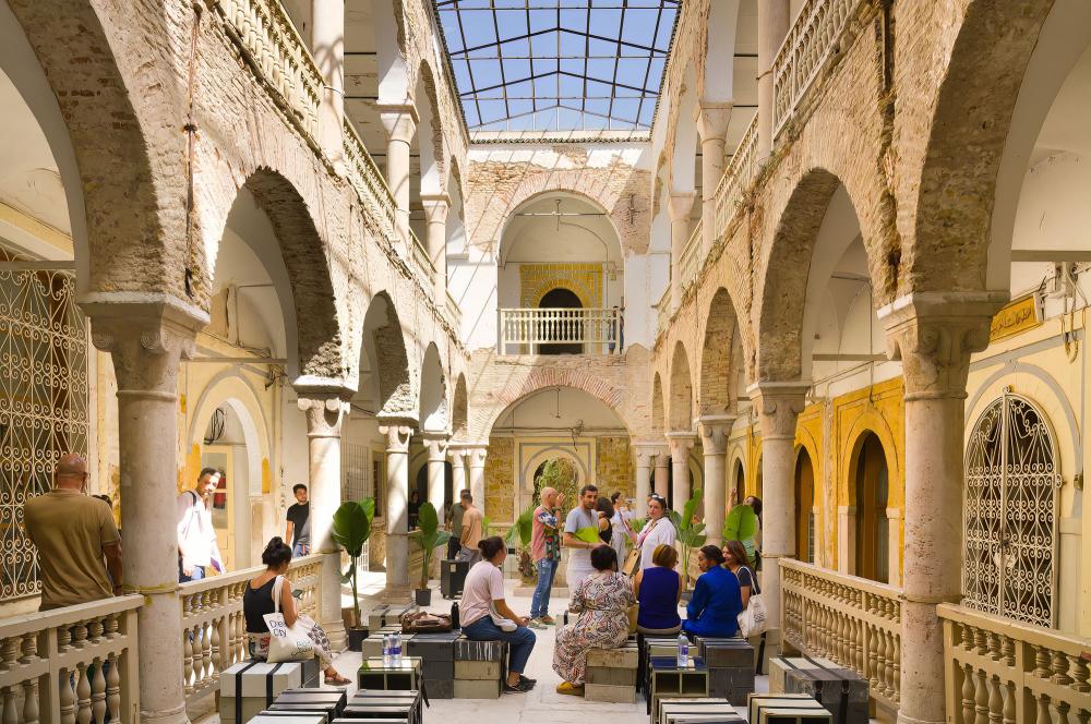 Conférence de presse Dream City 2023, un festival d'art dans la ville, Tunis.