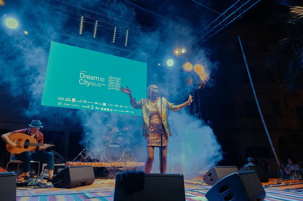 Alsarah & The Nubatones Concert, Dream concerts, Dream City 2023 Festival, Tunis.