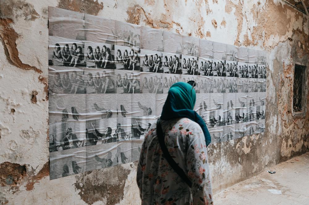 Exile Is A Hard Job by Nil Yalter, Dream projects, Dream City Festival 2023, Tunis.