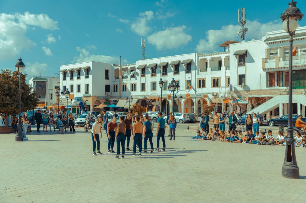 Gouâl in the City de Filipe Lourenço à Bab Souika, Créations, Festival Dream City 2023, Tunis.