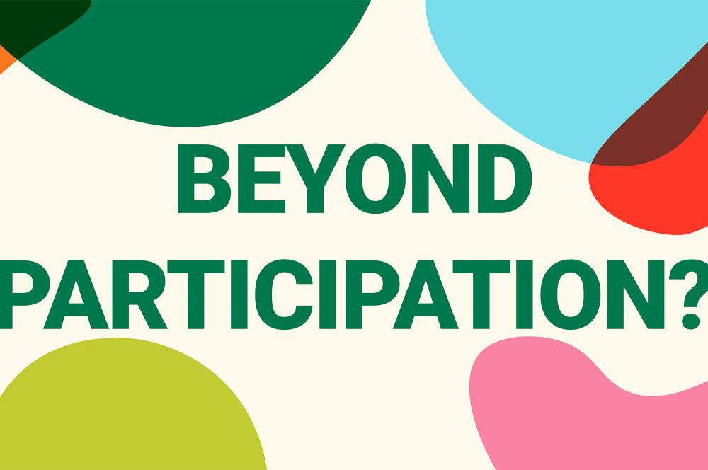 Evaluation Report for Art Beyond  Participation – BE PART By Sophie Hope and Henry Mulhall