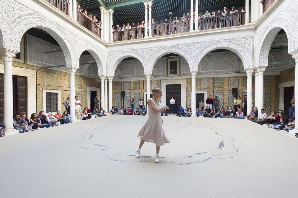 Anne Teresa De Keersmaeker, Rosas (Violin Phase), 6e édition de Dream City, Tunis 2017.