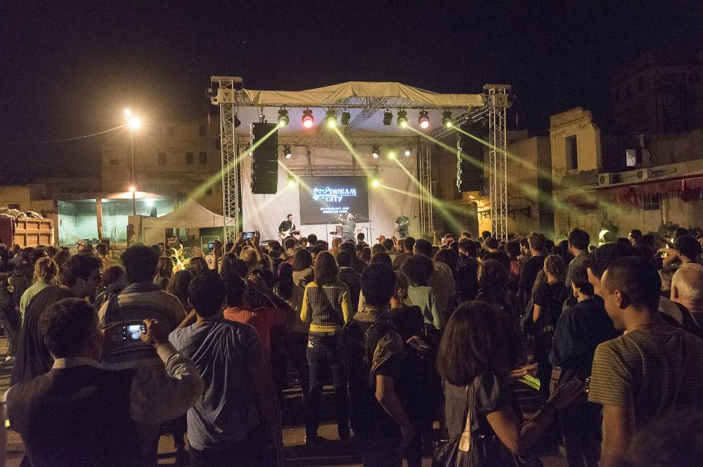 Concert by Nidhal Yahyaoui, 6th edition of Dream City, Tunis 2017.