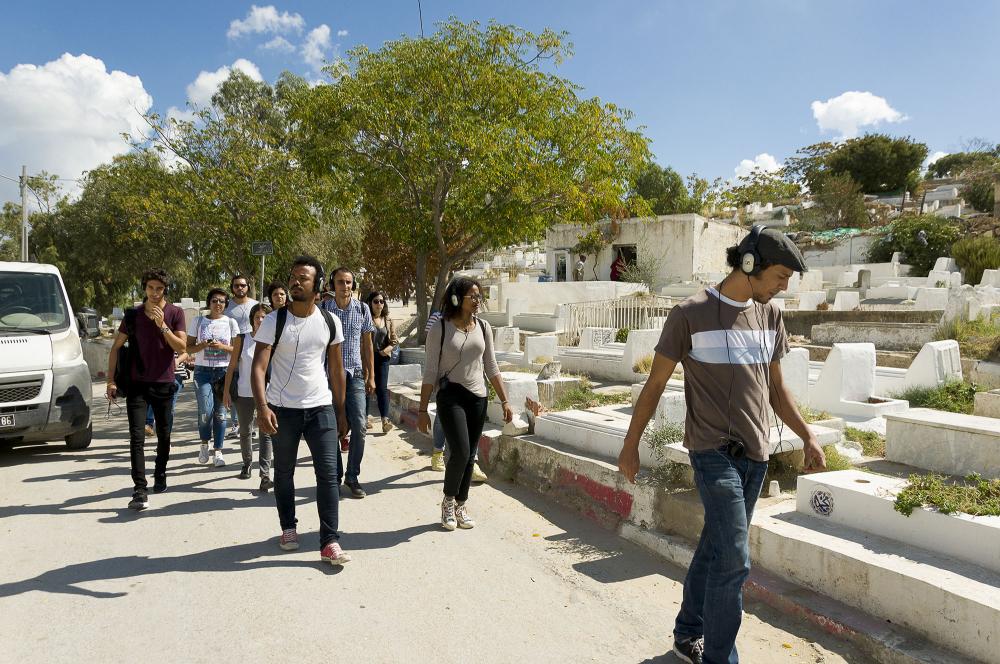 Rimini Protokoll, Remote Tunis, 6e édition de Dream City, Tunis 2017.