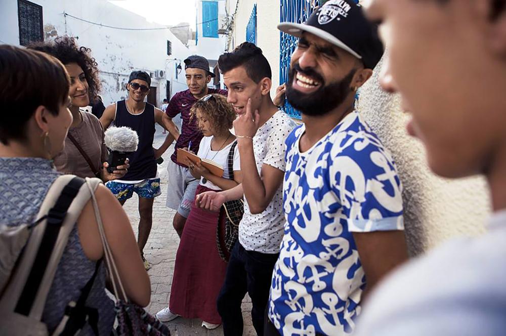 Résidence artistique « El Aers » de Corps Citoyen, L'Art Rue, Tunis 2016.