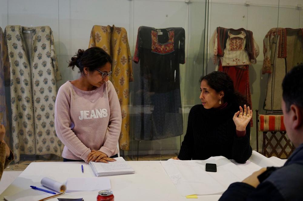"Amour" artistic residency by Nour Riahi, L'Art Rue, Tunis 2018.