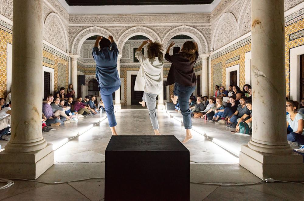 "Khanka" artistic residency by Amira Hamdi, L'Art Rue, Tunis 2018-2019.