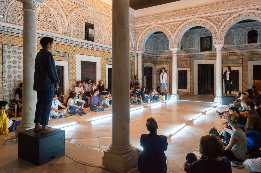 "Khanka" artistic residency by Amira Hamdi, L'Art Rue, Tunis 2018-2019.