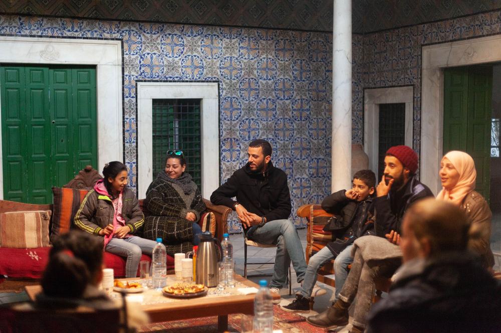 Artistic residency "Khouyoul" by Kabinet K, L'Art Rue, Tunis 2018.