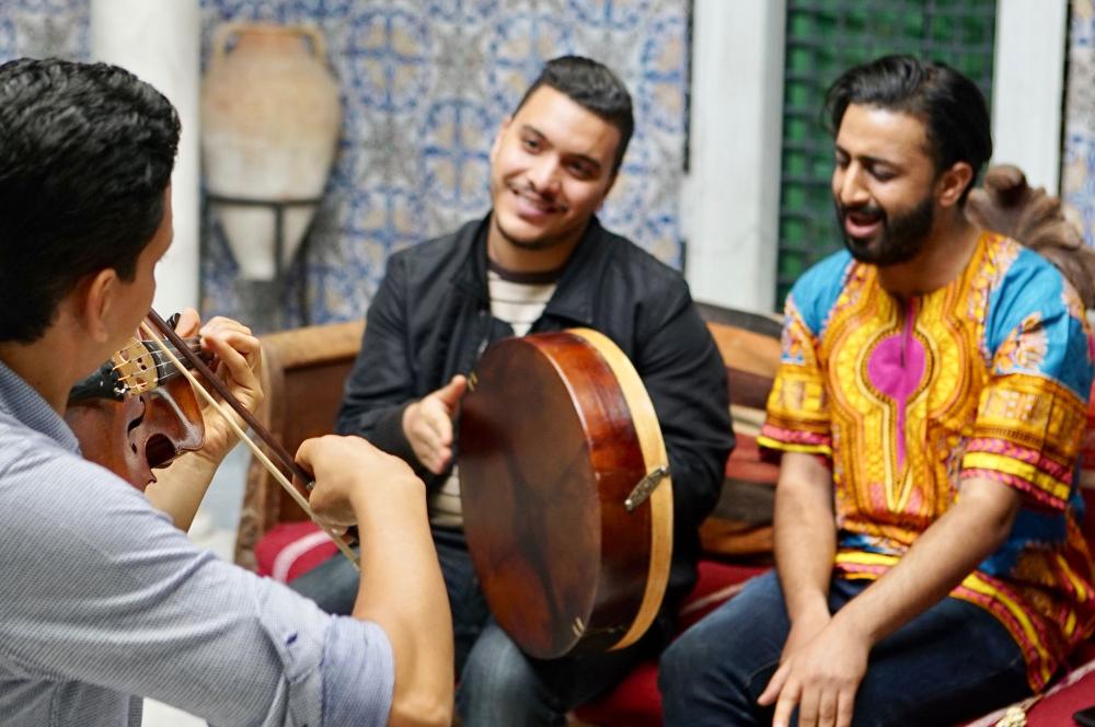 "Electro Btaihi" artistic residency by Zied Zouari, L'Art Rue, Tunis 2018.