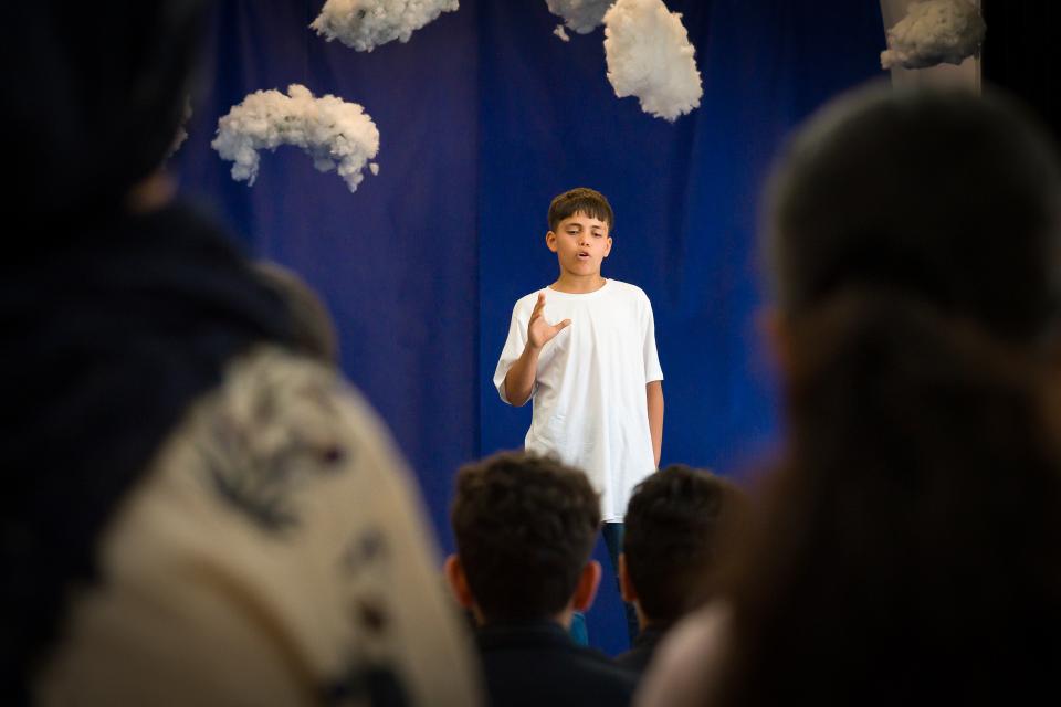 Atelier de théâtre de Mouna Ben Haj zekri avec les enfants de l'école Beb Souika - Médina de Tunis, 2024