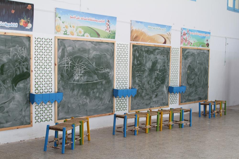 « Change ta Classe ! » à l'école primaire publique Abassia, Sfax - 2012