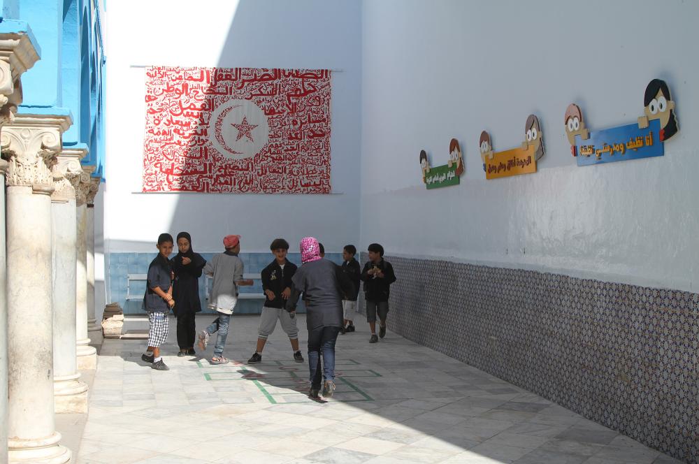 « Change ta Classe ! » à l'école primaire publique Abassia, Sfax - 2012